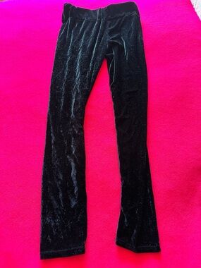 Merona Women’s Black Plush Velour-Look Leggings